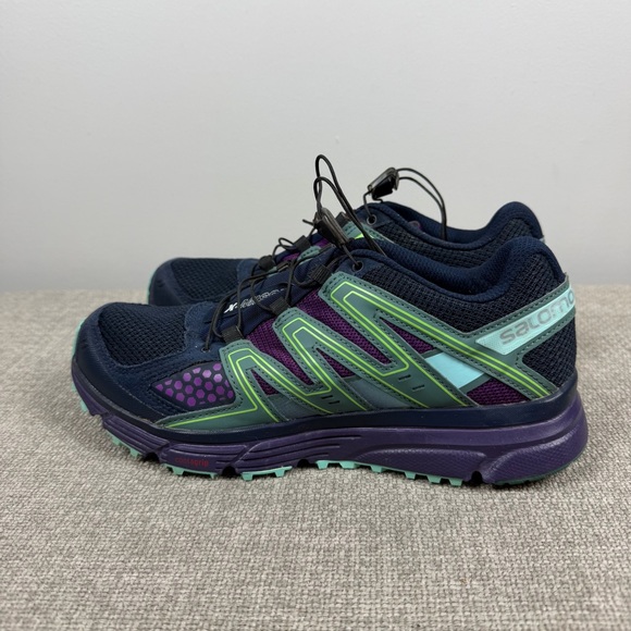 Salomon Women's XR Mission 3 Outdoor Trail Running Shoe (171383) Blue Size 8.5 - Picture 7 of 13